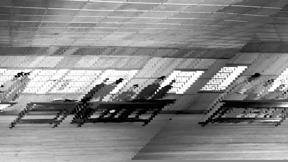  החתימה על הסכם הפסקת האש בקוריאה ב-1953