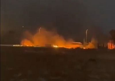 השריפות בכפר מאליכ, הערב