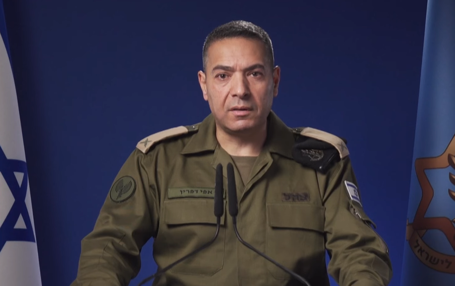 דובר צה"ל תת-אלוף אפי דפרין