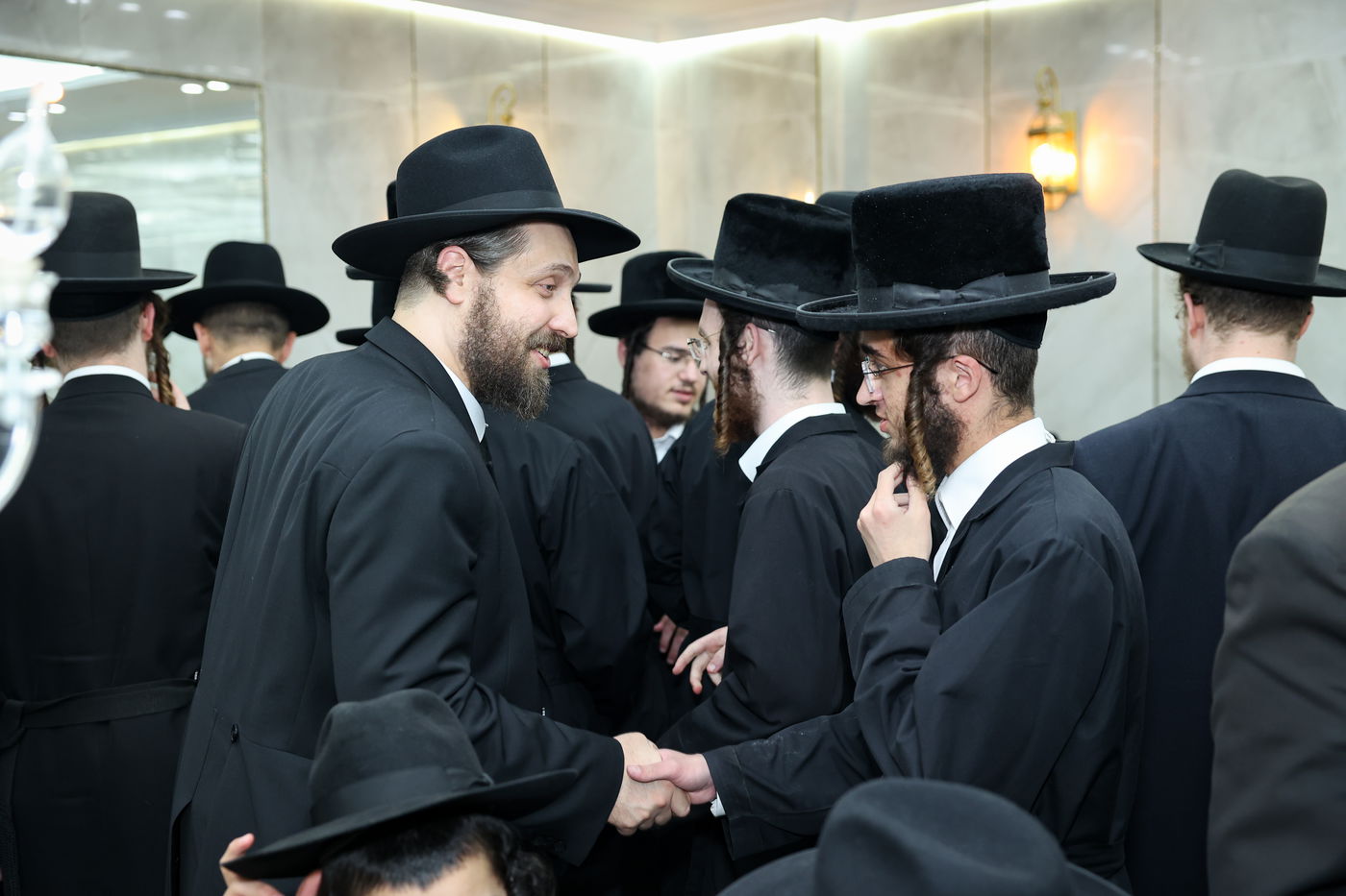  שמחת הבר מצוה לנכד הגאון ר' דוד פיינשטיין