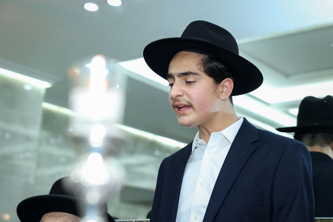  שמחת הבר מצוה לנכד הגאון ר' דוד פיינשטיין