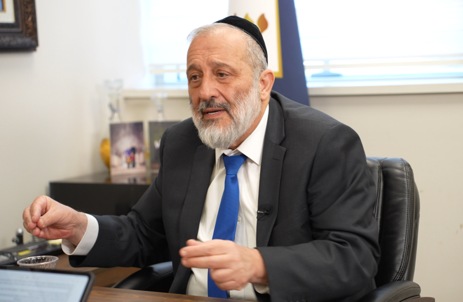 מהלך דרמטי. יו"ר ש"ס אריה דרעי