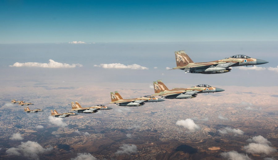 מטוסי הקרב יוצאים לאיראן