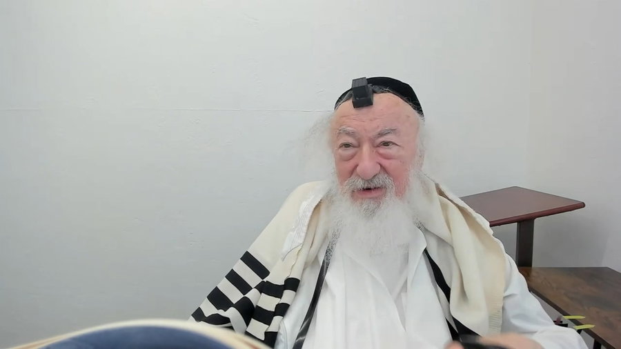 הרב יעקב דוד סטפנסקי בשיעור על מסכת בבא בתרא