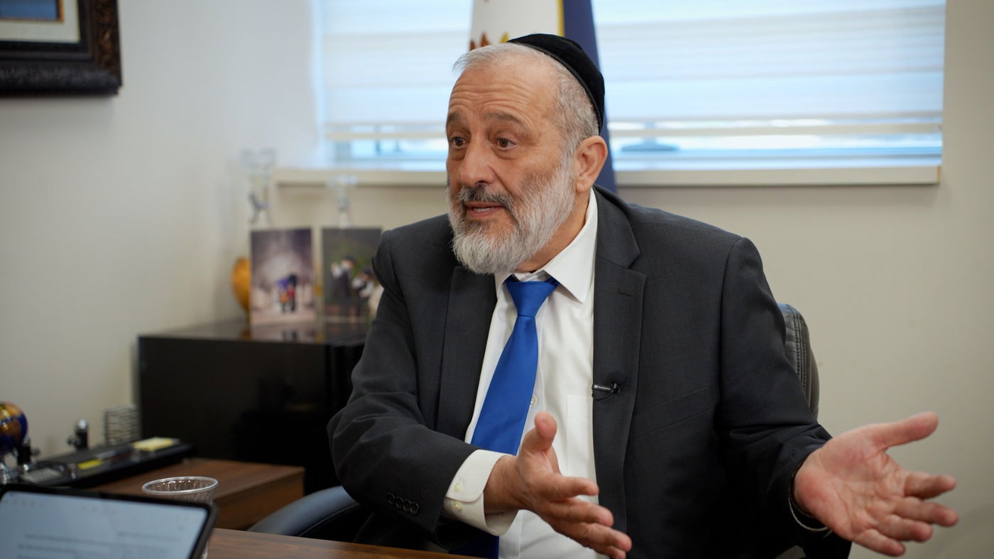 אריה דרעי בריאיון ל׳כיכר השבת׳