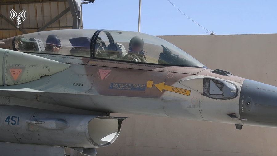 פעילות חיל האוויר במהלך מבצע 'עם כלביא'