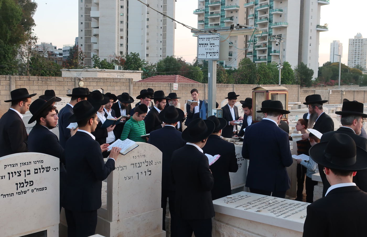 עליה לציונו של הגאון רבי מיכל יהודה ליפקוביץ