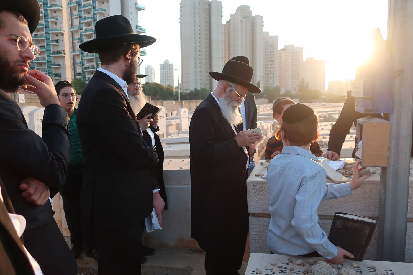 עליה לציונו של הגאון רבי מיכל יהודה ליפקוביץ