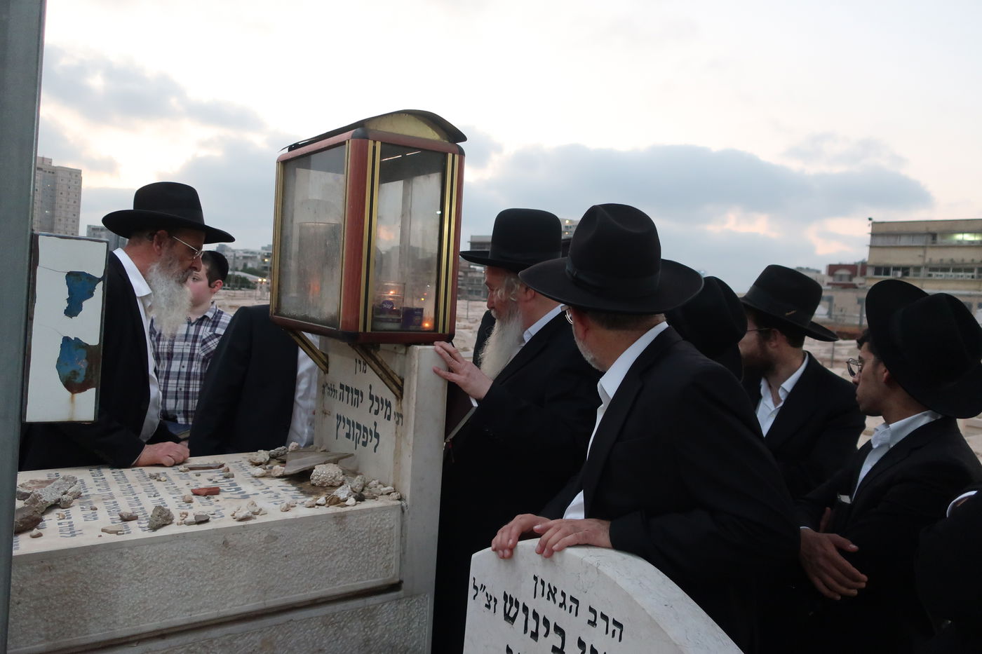עליה לציונו של הגאון רבי מיכל יהודה ליפקוביץ