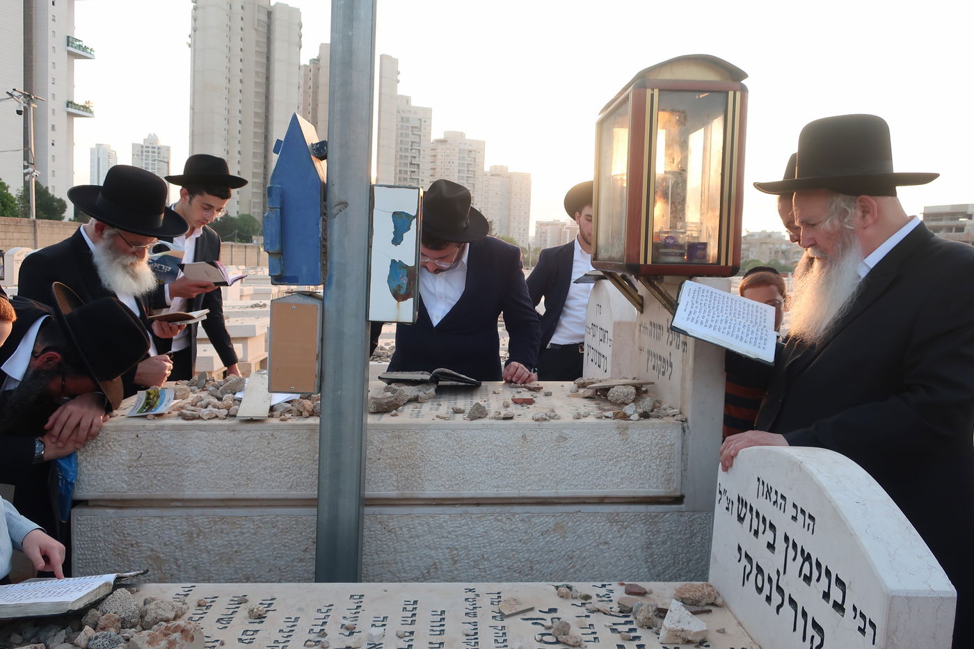 עליה לציונו של הגאון רבי מיכל יהודה ליפקוביץ