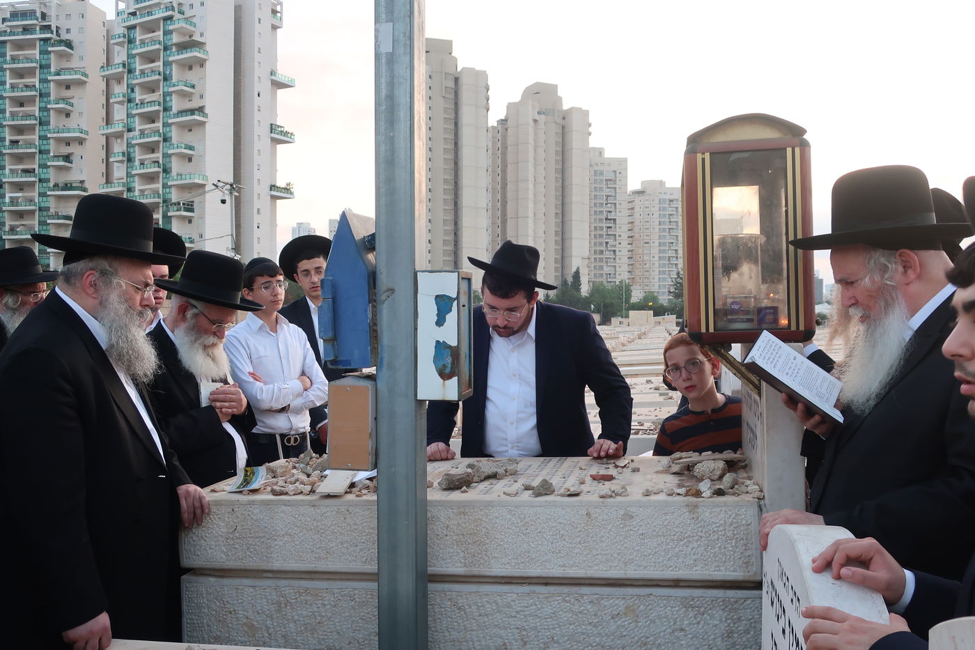 עליה לציונו של הגאון רבי מיכל יהודה ליפקוביץ