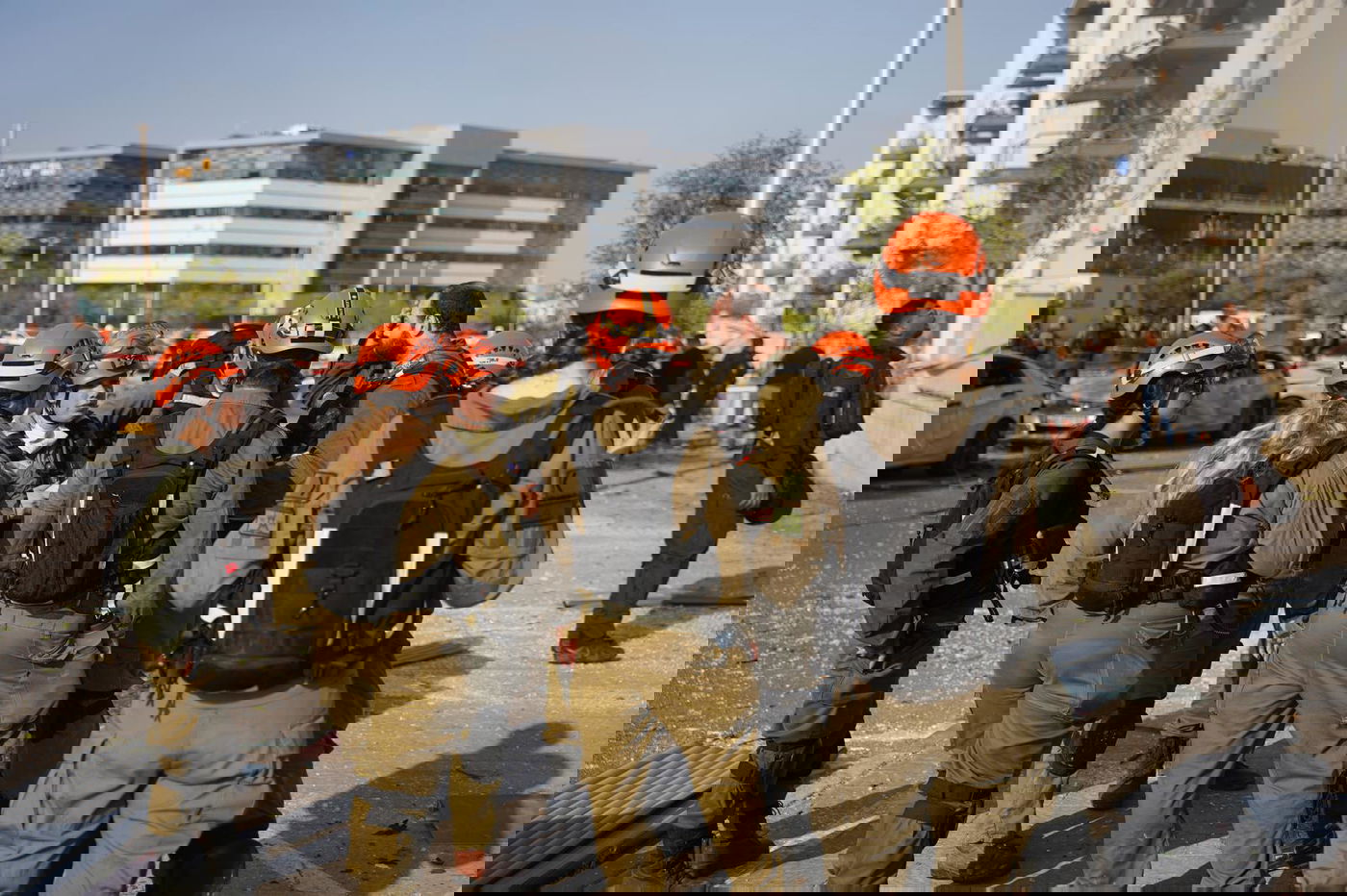 תמונות פעילות פיקוד העורף במבצע עם כלביא