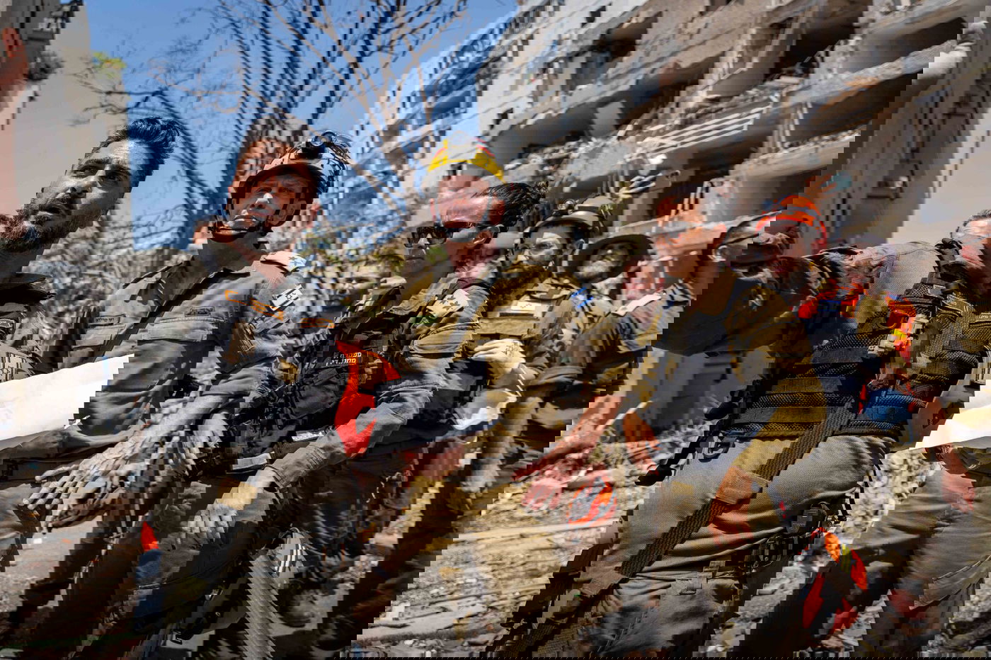 תמונות פעילות פיקוד העורף במבצע עם כלביא