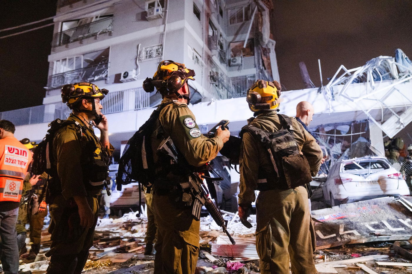 תמונות פעילות פיקוד העורף במבצע עם כלביא