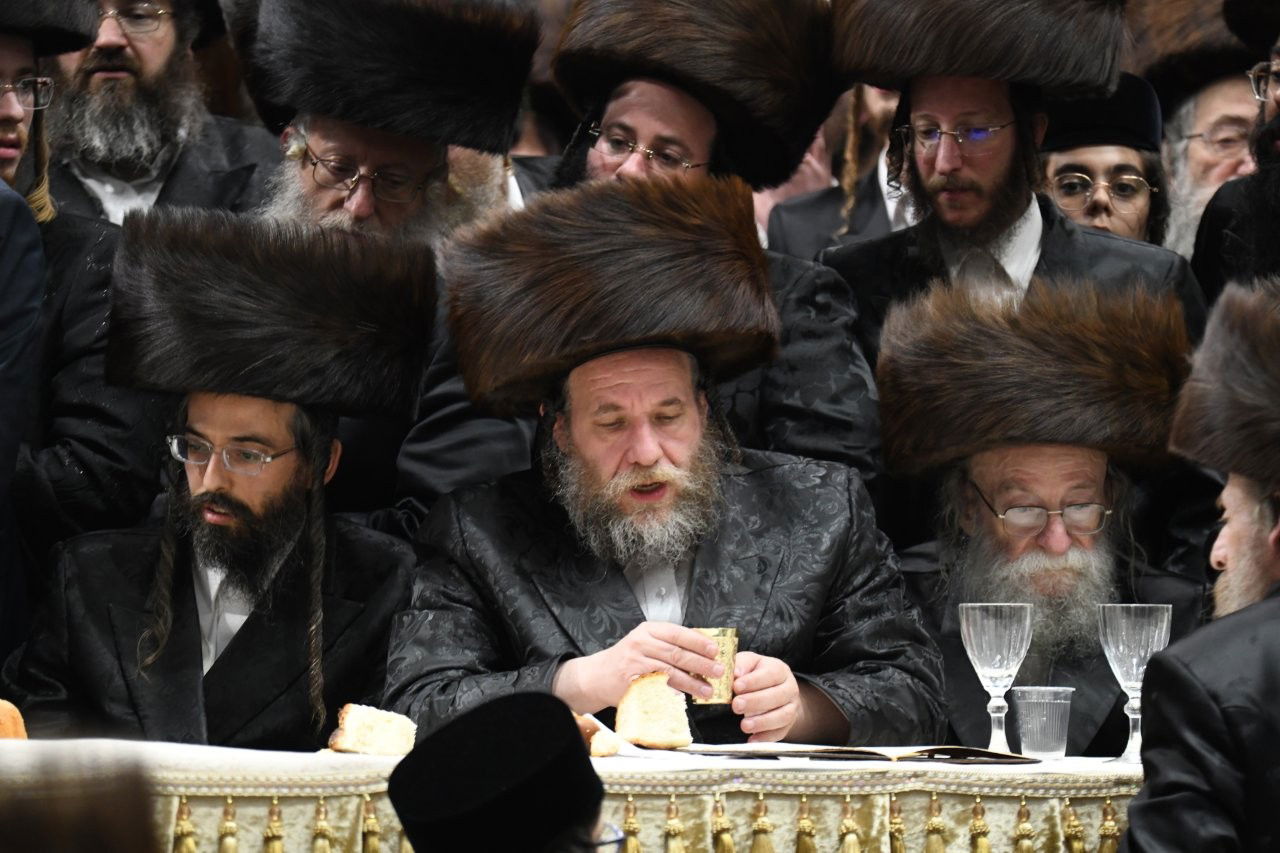 שמחת נישואי נכדת האדמו"ר מבעלזא