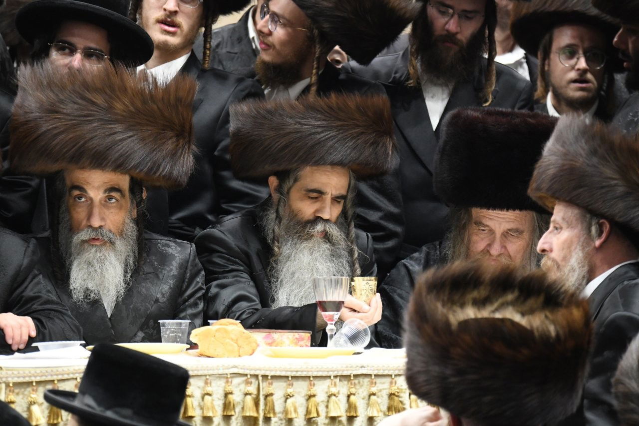 שמחת נישואי נכדת האדמו"ר מבעלזא