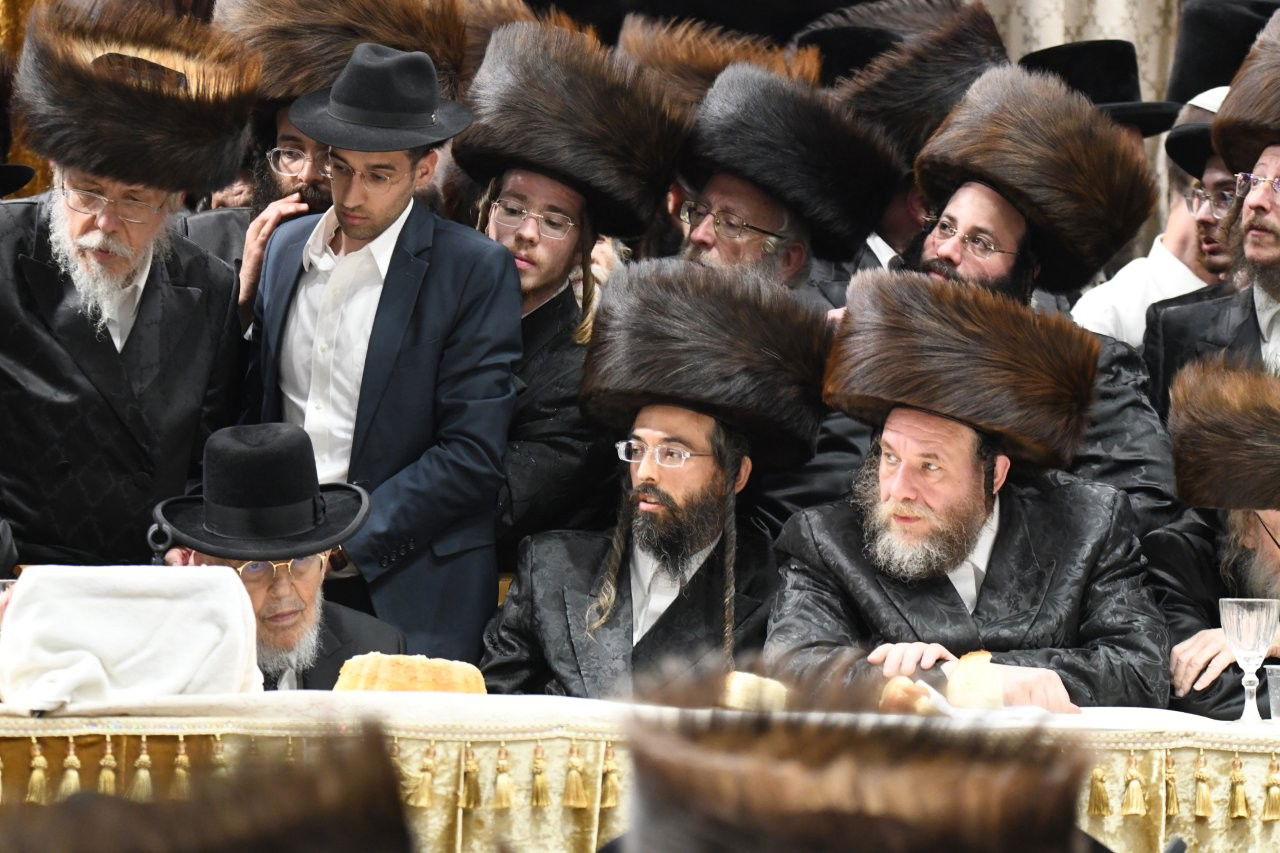 שמחת נישואי נכדת האדמו"ר מבעלזא