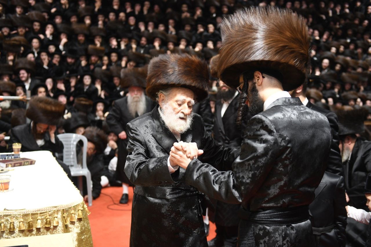 שמחת נישואי נכדת האדמו"ר מבעלזא