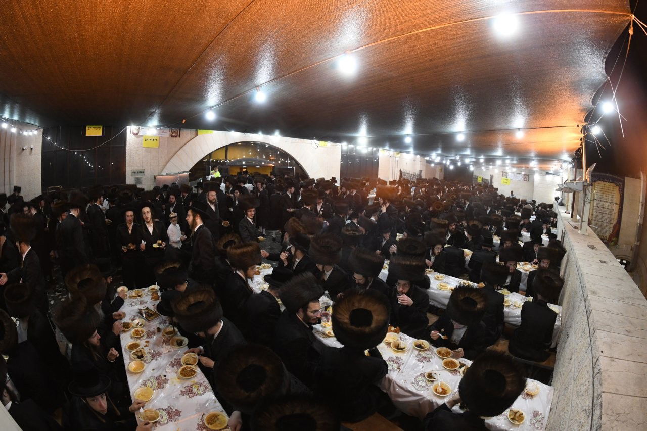 שמחת נישואי נכדת האדמו"ר מבעלזא