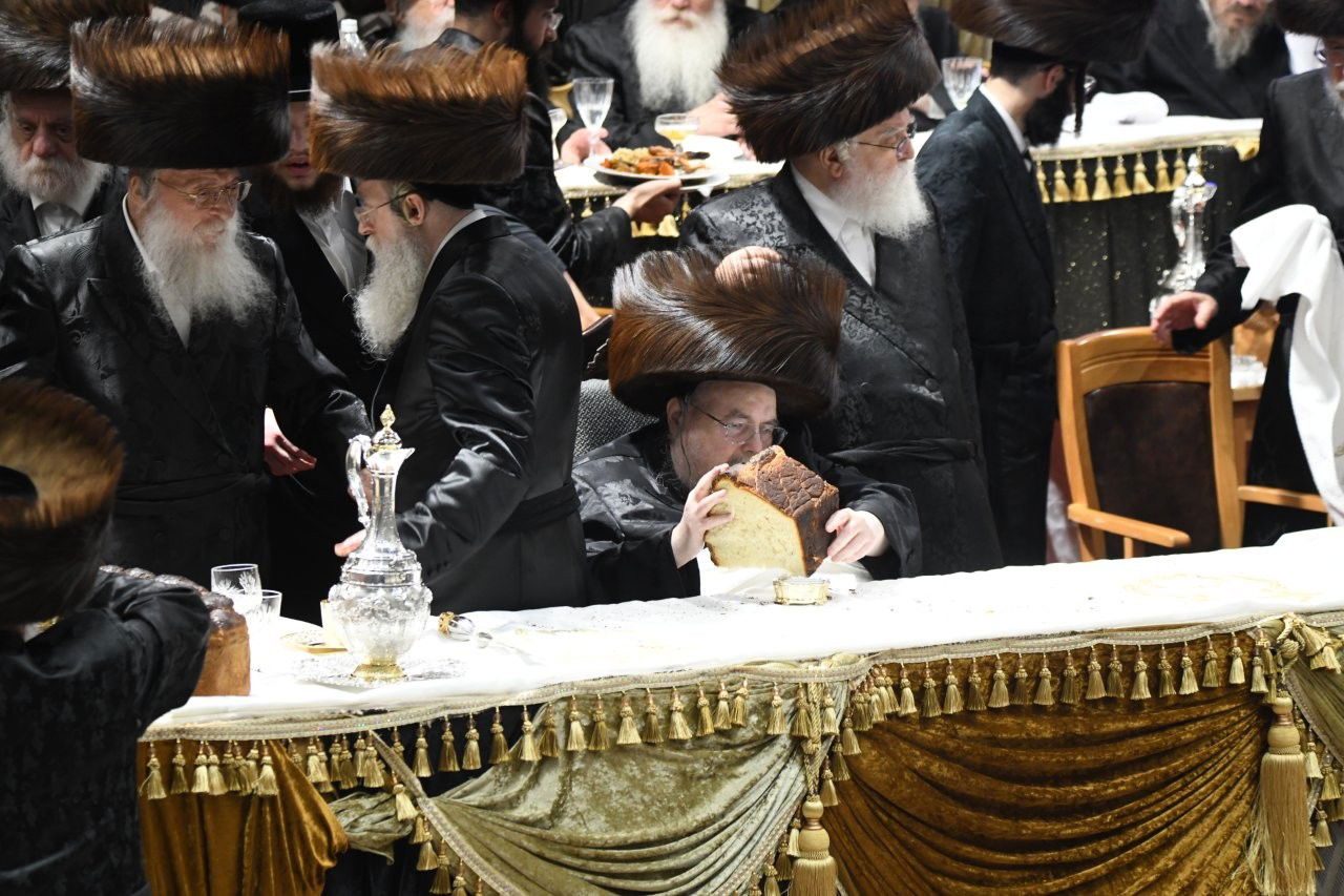 שמחת נישואי נכדת האדמו"ר מבעלזא