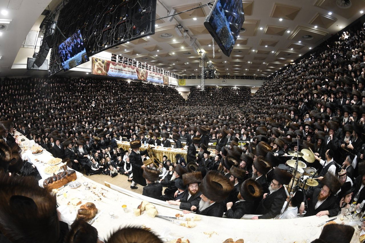 שמחת נישואי נכדת האדמו"ר מבעלזא