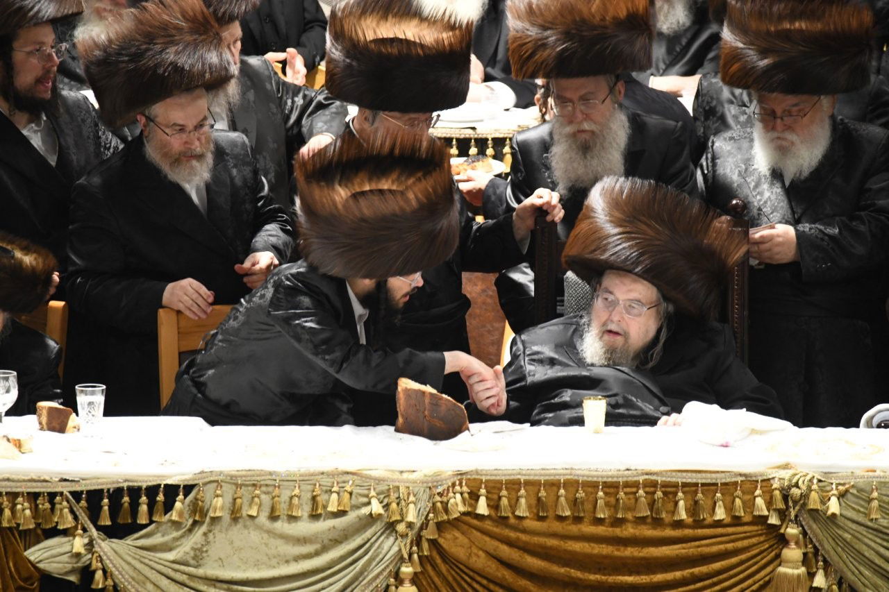 שמחת נישואי נכדת האדמו"ר מבעלזא