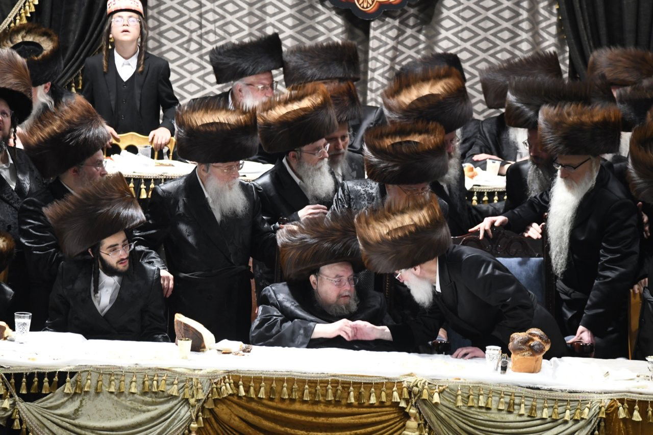 שמחת נישואי נכדת האדמו"ר מבעלזא