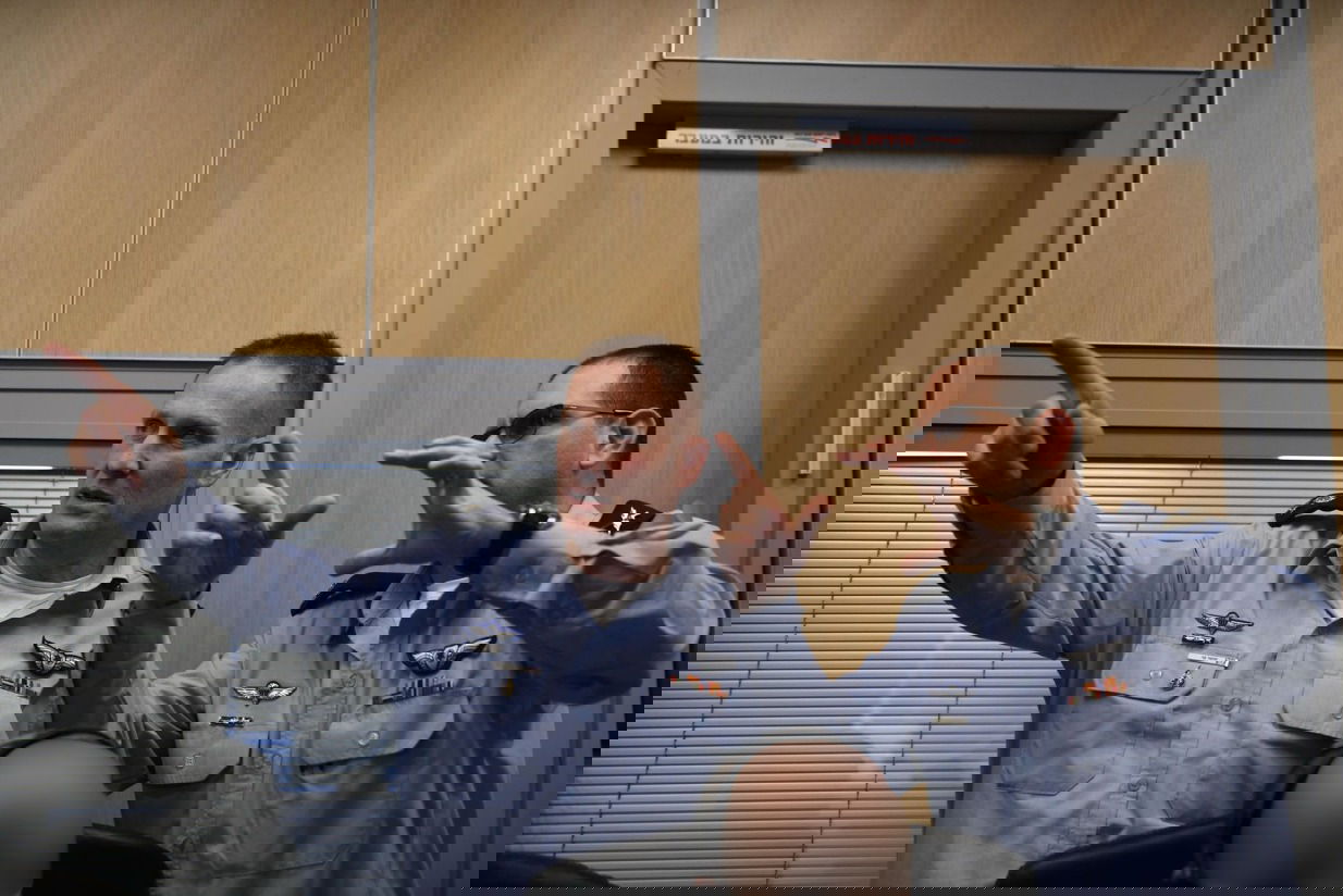 צמרת צה"ל וחיל האוויר במהלך מבצע "עם כלביא"