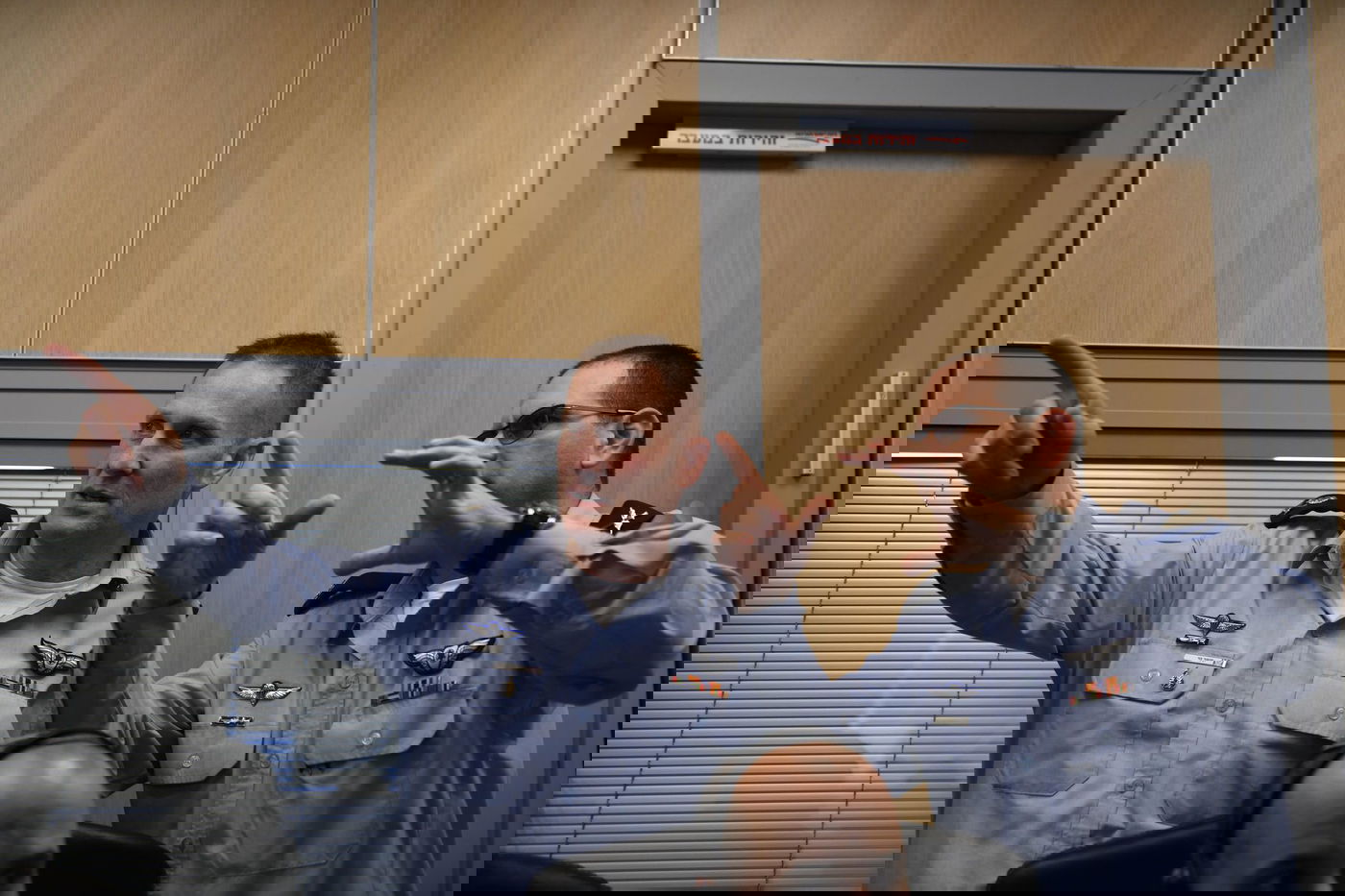 צמרת צה"ל וחיל האוויר במהלך מבצע "עם כלביא"