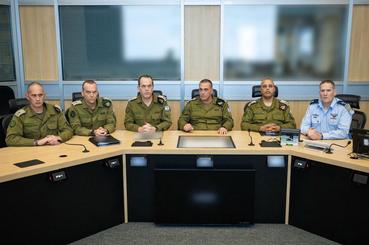 צמרת צה"ל וחיל האוויר במהלך מבצע "עם כלביא"