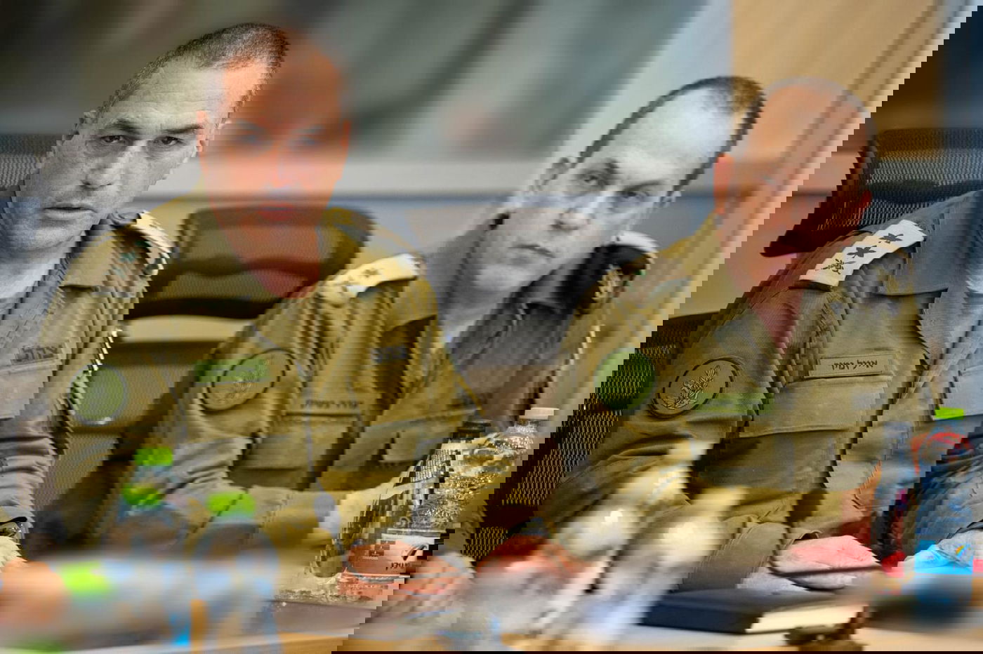 צמרת צה"ל וחיל האוויר במהלך מבצע "עם כלביא"