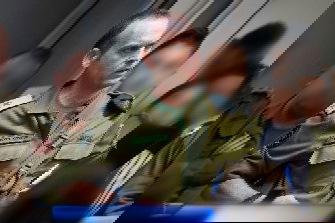 צמרת צה"ל וחיל האוויר במהלך מבצע "עם כלביא"