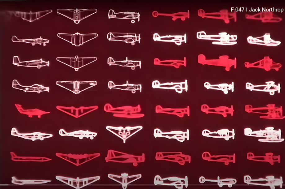 "גאון אווירודינמי" - יותר מ-30 דגמים פרי מעלליו של ג'ק נורת'רופ