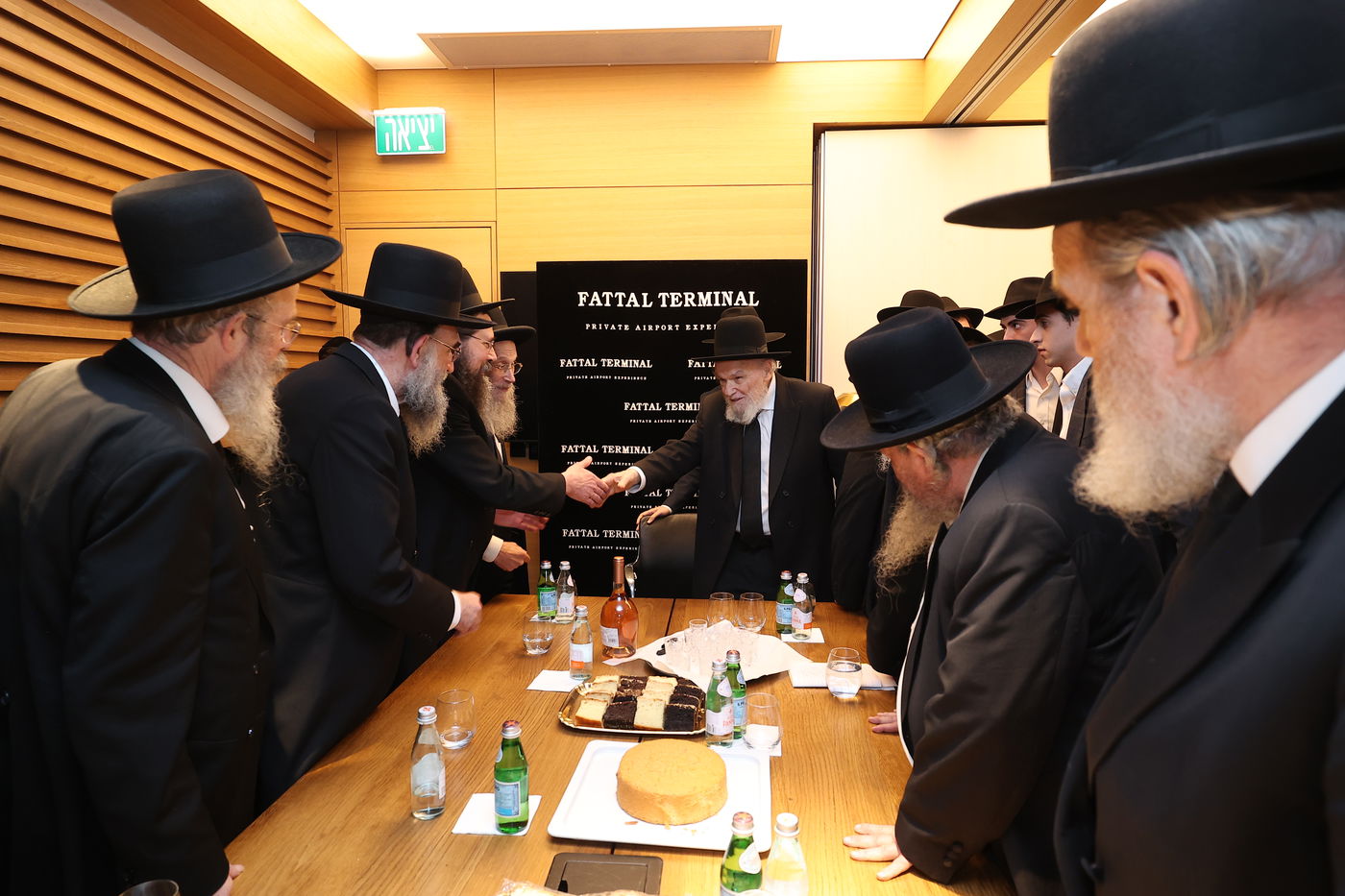 קבלת הפנים להגרמ"ה הירש