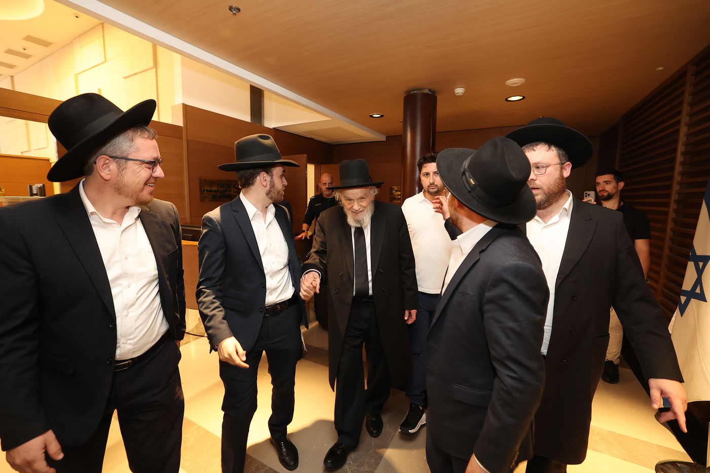 קבלת הפנים להגרמ"ה הירש