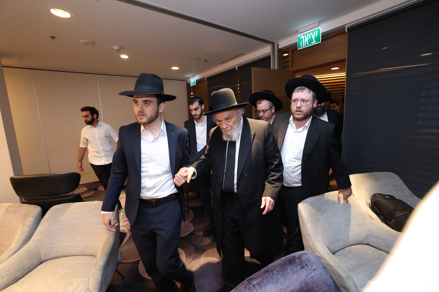 קבלת הפנים להגרמ"ה הירש