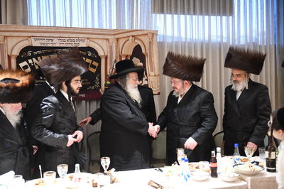 הגר"ש אלתר בשמחת בית בעלזא