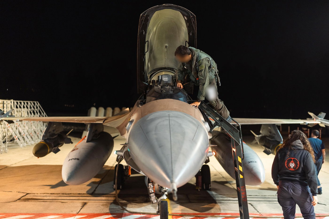 תמונות מפעילות חיל האוויר במהלך 12 ימי המבצע: