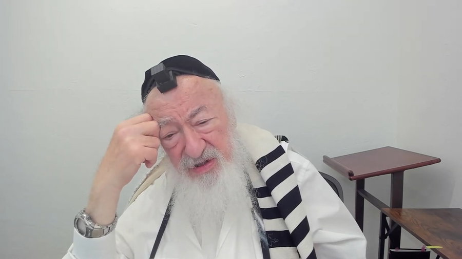 הרב יעקב דוד סטפנסקי בשיעור על מסכת בבא בתרא