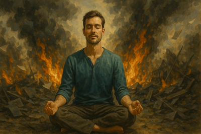 למצוא שלווה בתוך הכאוס