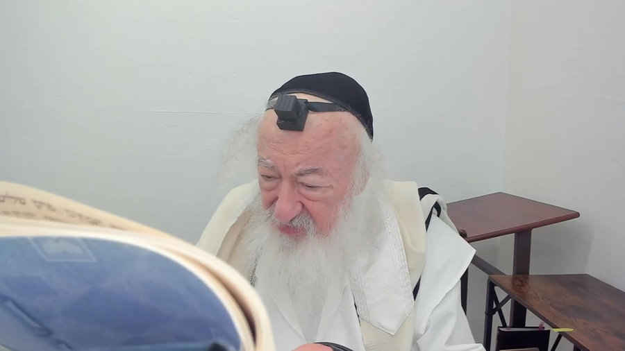 הרב יעקב דוד סטפנסקי בשיעור על מסכת בבא בתרא
