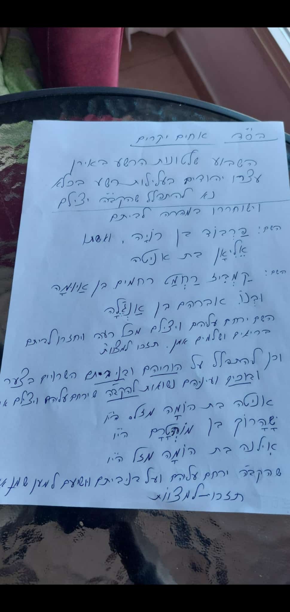 קריאה לתפילות על יהודי איראן שנעצרו בידי המשטר