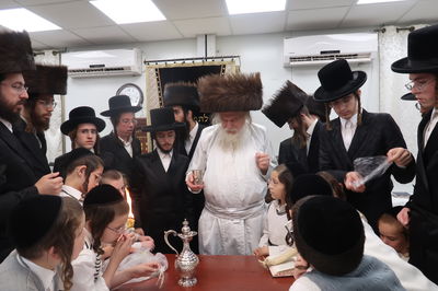 הרבי המשפיע ממבקשי אמונה בשבת בבית שמש