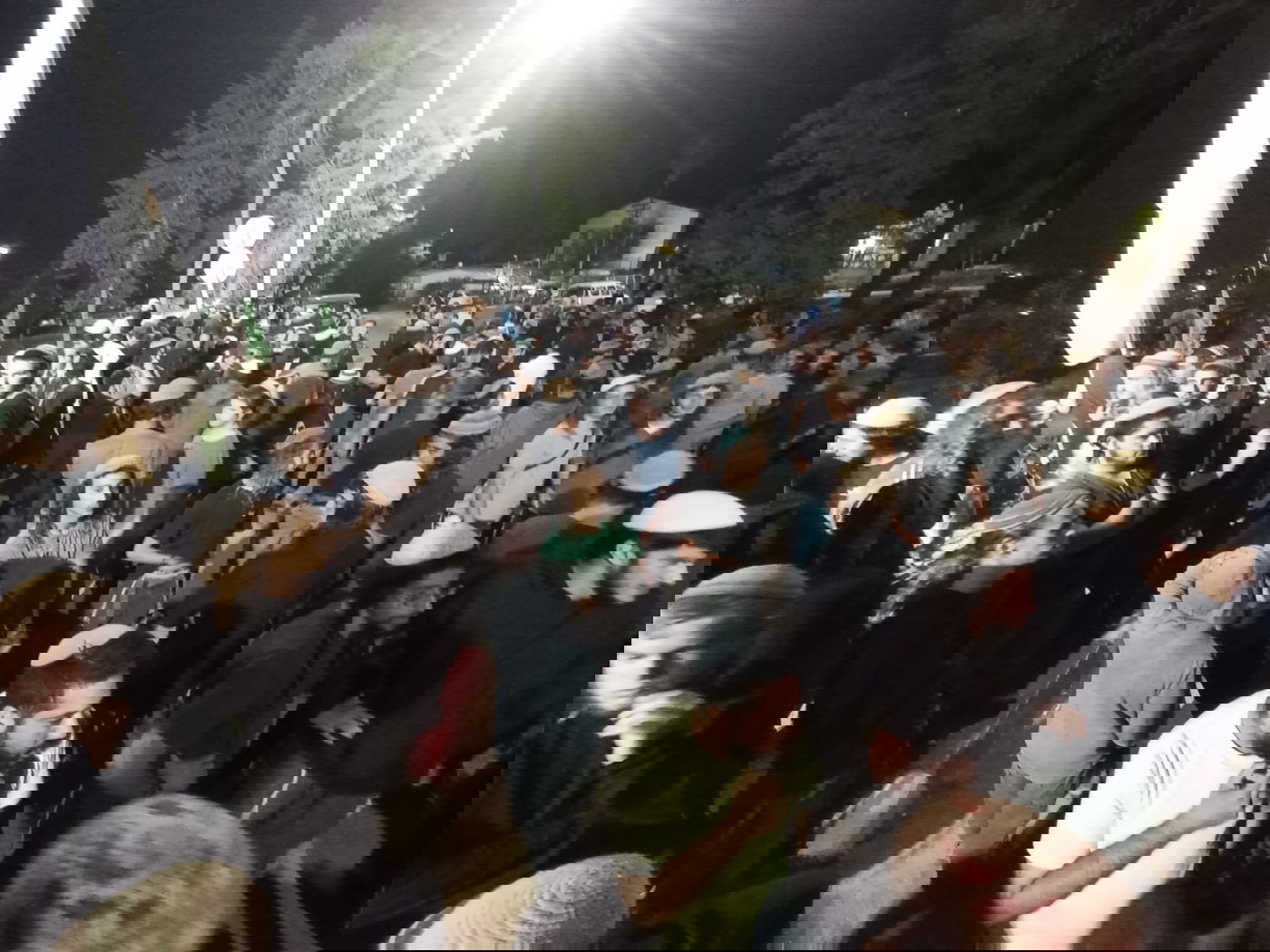 ההפגנה הערב