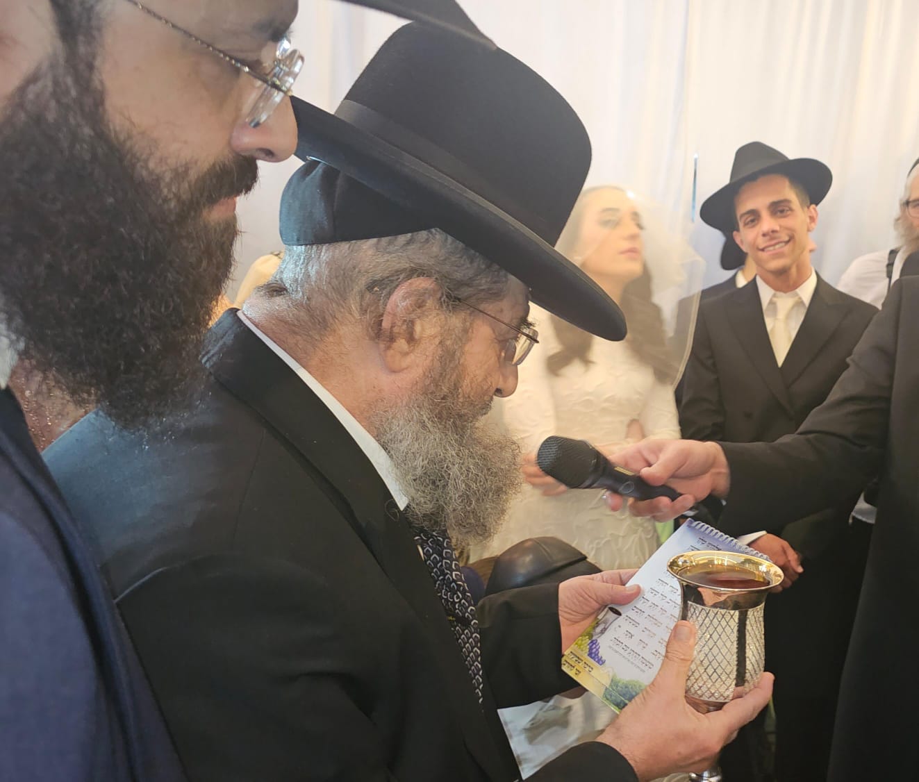 שמחת נישואי בן הגאון ר' חנוך כהן