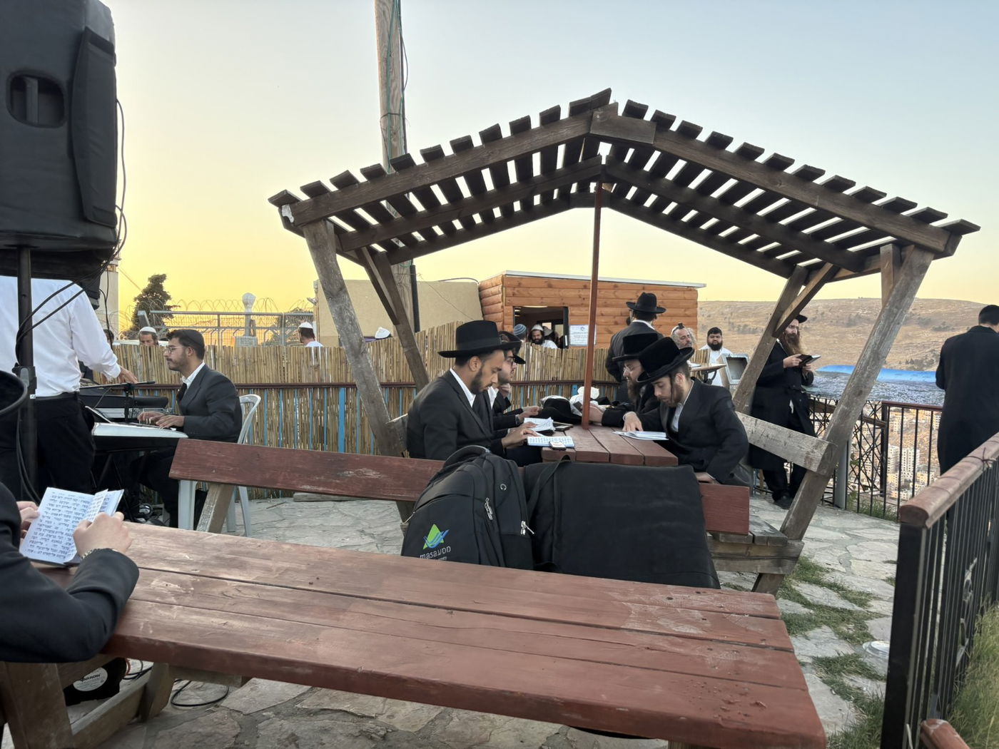 חנוכת בית הכנסת במצפה יוסף