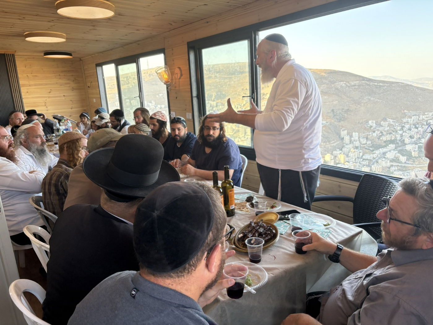 חנוכת בית הכנסת במצפה יוסף