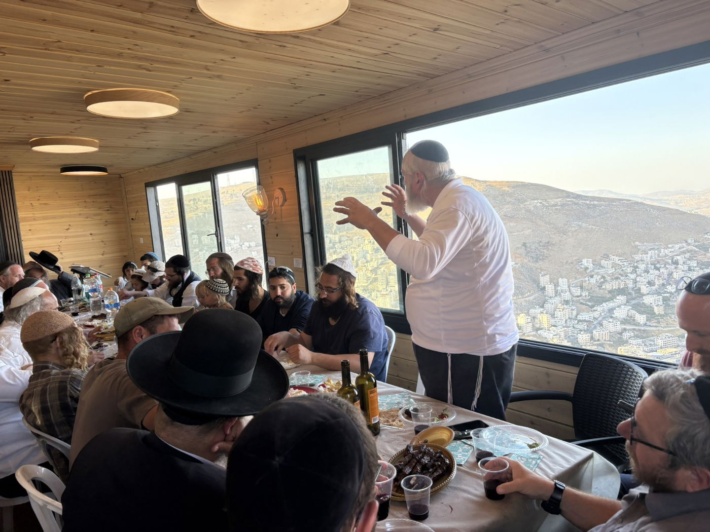 חנוכת בית הכנסת במצפה יוסף