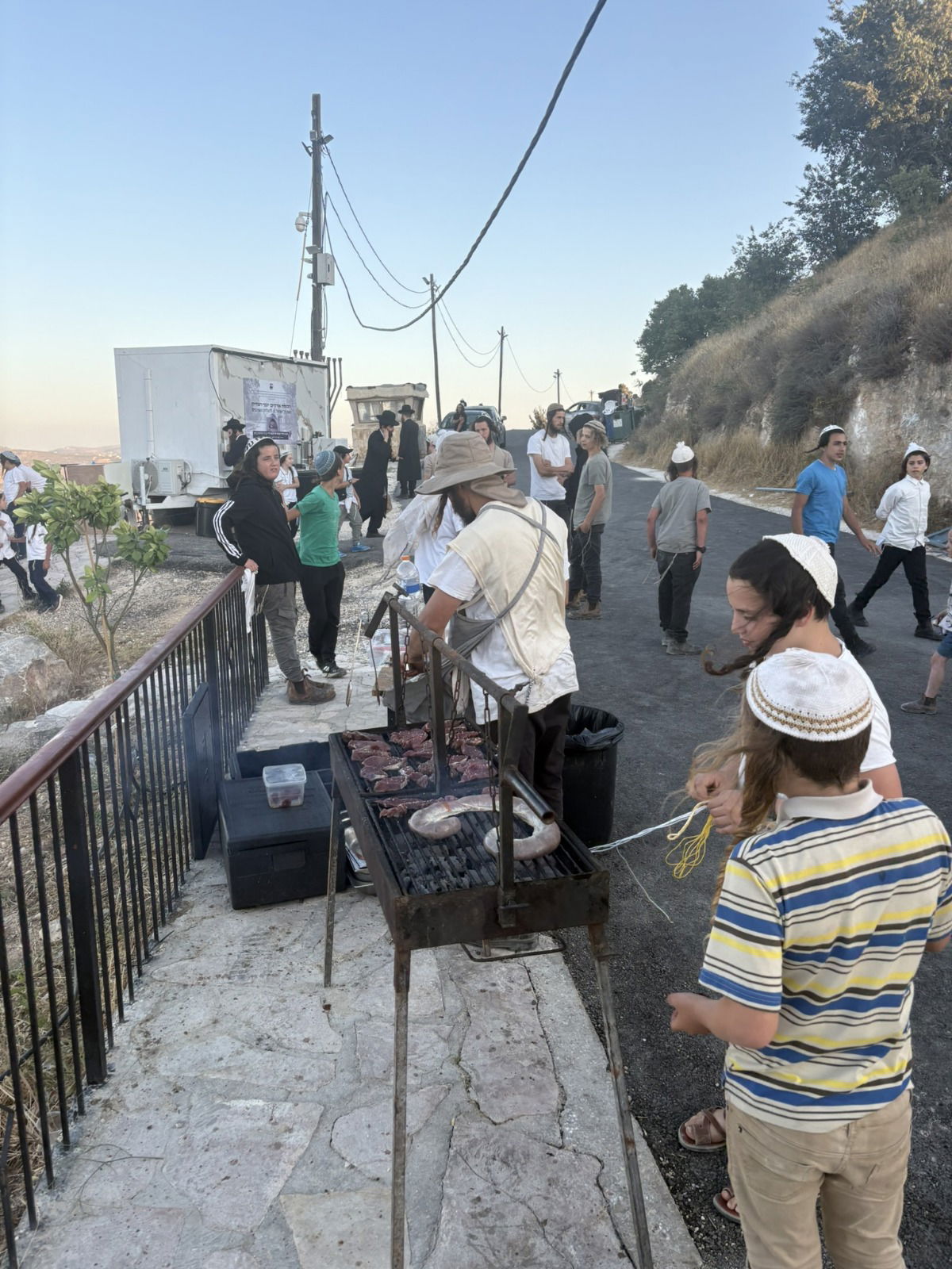 חנוכת בית הכנסת במצפה יוסף