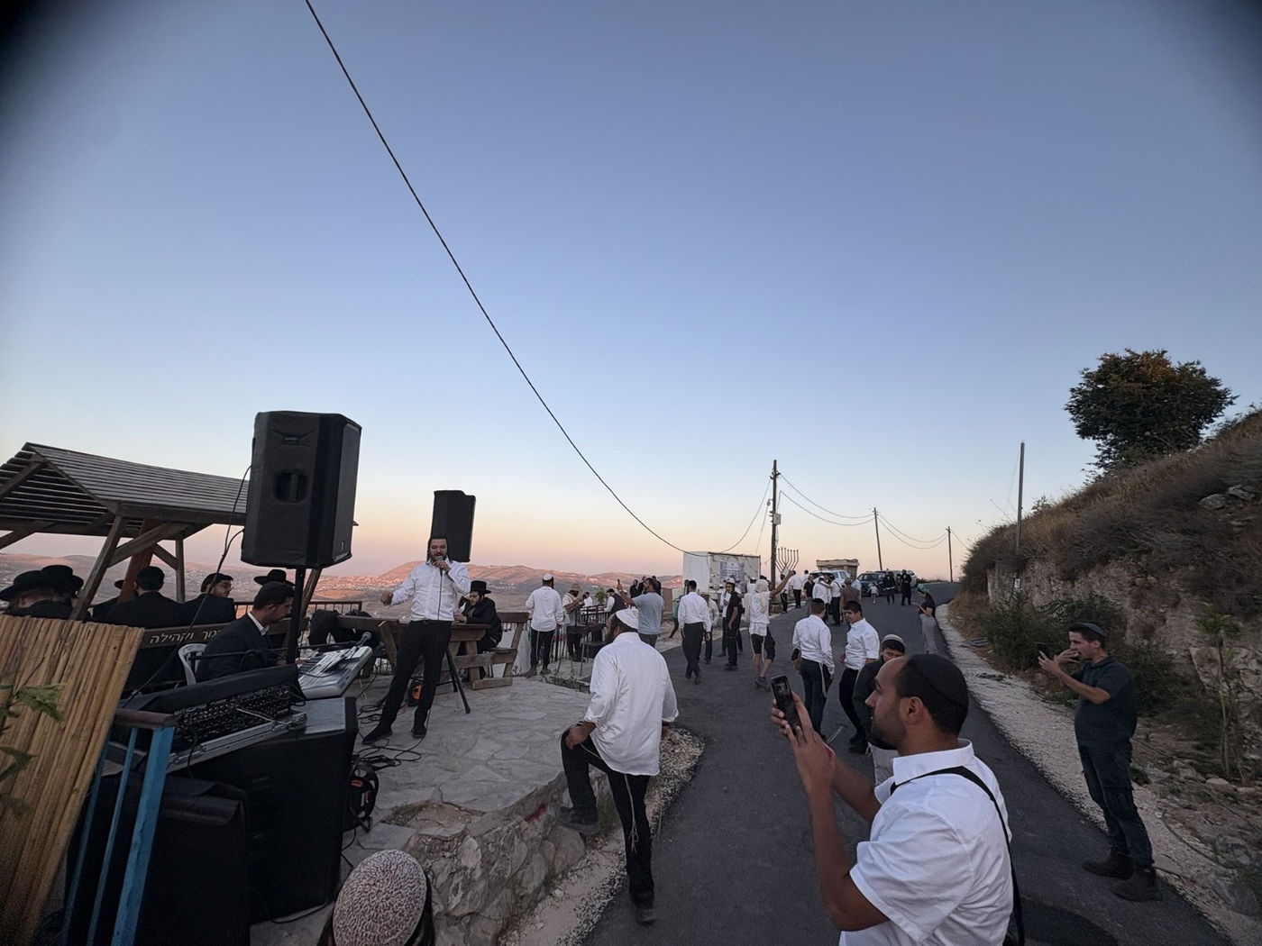 חנוכת בית הכנסת במצפה יוסף